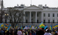 ABD'de Ukrayna'ya destek gösterisi