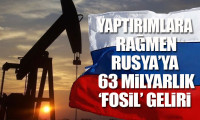 Yaptırımlara rağmen Rusya'nın fosil yakıt geliri yükseldi