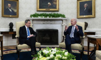 Draghi Beyaz Saray'da Biden'la görüştü