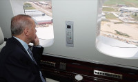 Cumhurbaşkanı Erdoğan, Akyurt'u helikopterden inceledi