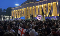 Gürcistan'da AB üyeliği için gösteriler düzenlendi