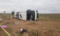 Kayseri’de yolcu otobüsü devrildi: 30 yaralı