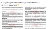 Tarım ve Orman Bakanlığı: Türkiye adına yurt dışında arazi kiralanması söz konusu değildir