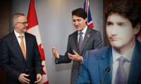 Trudeau'un zor anları: Mevkidaşının adını unuttu!