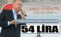 Erdoğan Ordu'da açıkladı! Fındığın alım fiyatı 54 TL 