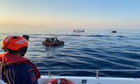 Ege Denizi'nde 65 düzensiz göçmen kurtarıldı