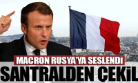 Macron'dan Rusya'ya termik santralden çekil çağrısı