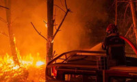 Azerbaycan'da orman yangını