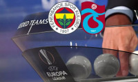 Fenerbahçe ve Trabzonspor'un rakipleri belli oldu