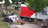 Hollanda'da kamyon mangal partisine daldı: 6 ölü