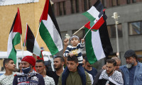 Almanya'da Gazze ile dayanışma gösterisi yapıldı