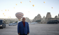 Bakan Kirişci, Kapadokya'da yerli balon ile uçtu
