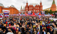 Rusya'da,  ayrılıkçı bölgelere destek mitingi 