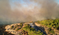 Mersin'de 2 gündür süren orman yangını kontrol altında