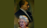 İşte dünyanın konuştuğu anı: Kraliçe ve Atatürk