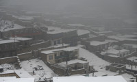 Kabil'de şiddetli kar yağışı