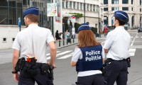 Belçika'da yüzlerce polis eylem yaptı
