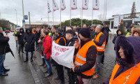 Almanya'daki Türk işçiler eylemde