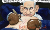 Netanyahu’yu çizdi, işinden atıldı