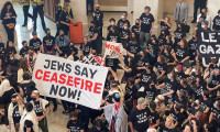 ABD'de Yahudi protestoculardan Kongre'de işgal eylemi gerçekleştirdi