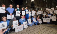  Londra'da sağlık çalışanlarından Sunak'a Gazze çağrısı