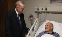 Cumhurbaşkanı Erdoğan, eski bakan Aksay'ı ziyaret etti