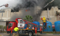 Kestel'de fabrika yangını!