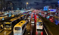 İstanbul’da trafik yoğunluğu yüzde 85'e ulaştı