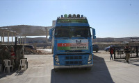 Azerbaycan'dan gelen yardım malzemeleri Şanlıurfa'ya ulaştı