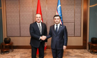 Çavuşoğlu, Özbek Saidov'u Gaziantep'te karşıladı