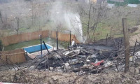 Bungalov'da yangın: İki ölü