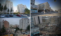 Kahreden görüntüler: Depremden önce depremden sonra...