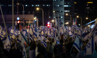 İsrail'de ''Yargı Reformu'' protestoları 10. haftada da devam etti