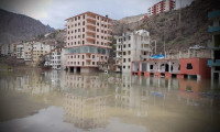 Yusufeli’nde terk edilen binalar su altında!
