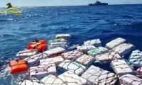 Akdeniz'e bırakılmış paketlerden yaklaşık 2 ton kokain çıktı