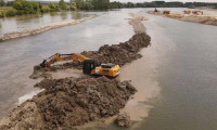 Meriç Nehri'nde taşkına karşı ıslah çalışması başlatıldı