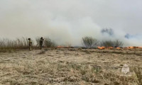 Rusya’da orman yangınları söndürülüyor