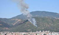 Marmaris'te orman yangını çıktı: Söndürülmeye çalışılıyor