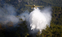 Turizm cennetinde çıkan yangına 10 uçakla müdahale ediliyor