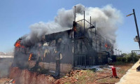 10 milyon dolarlık ihracat yapan fabrikada yangın çıktı