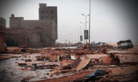 Libya'daki sel felaketinden dehşet kareler!