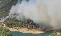 Alanya'da orman yangını 