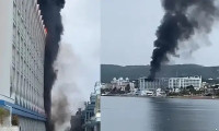 Antalya'da lüks otelde yangın