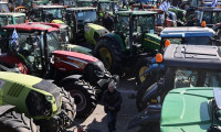 Yunanistan'da çiftçiler mali destek talep ediyor