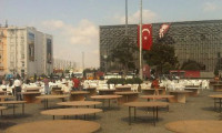 Taksim Meydan iftar alanı oldu