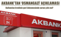 Akbank'tan Osmangazi açıklaması