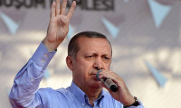 Erdoğan da o işareti yaptı!