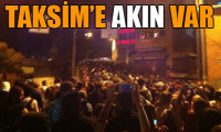 Taksim'e büyük kalabalık çıkıyor
