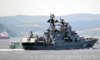 Rus savaş gemisi Ege'de