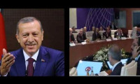 Erdoğan'ın esprisi salonu kopardı